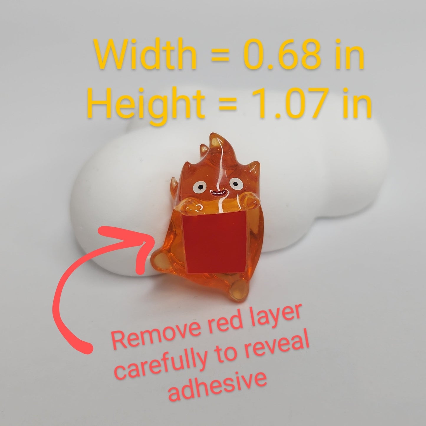 Calcifer Peeker / Hipper charm