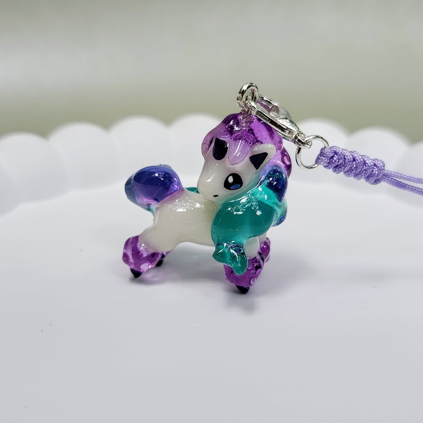 Galarian ponyta charm
