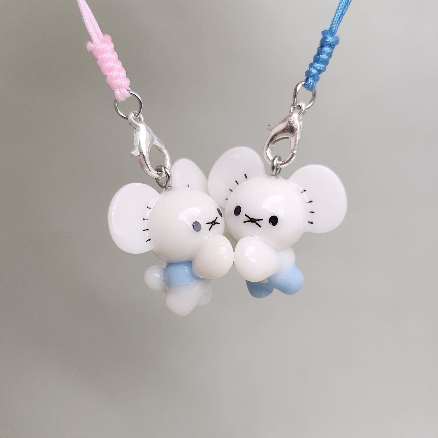 Tandemaus Inspired Couple Magnetic Pair Charms