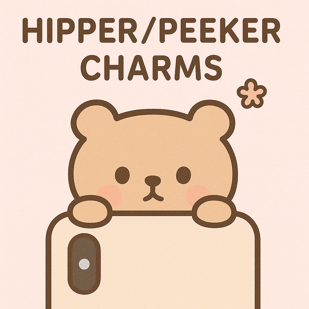 Peeker/Hipper Charms - Miyabi Creations