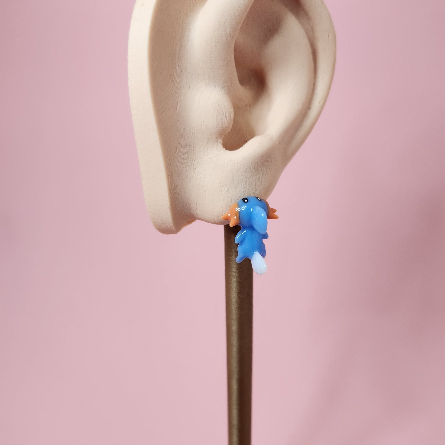 Pokemon Inspired Mudkip earrings/ear studs