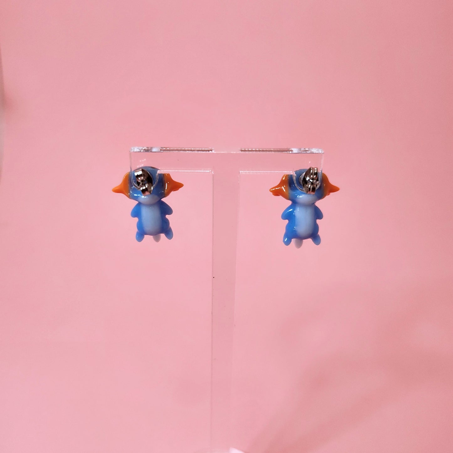 Pokemon Inspired Mudkip earrings/ear studs