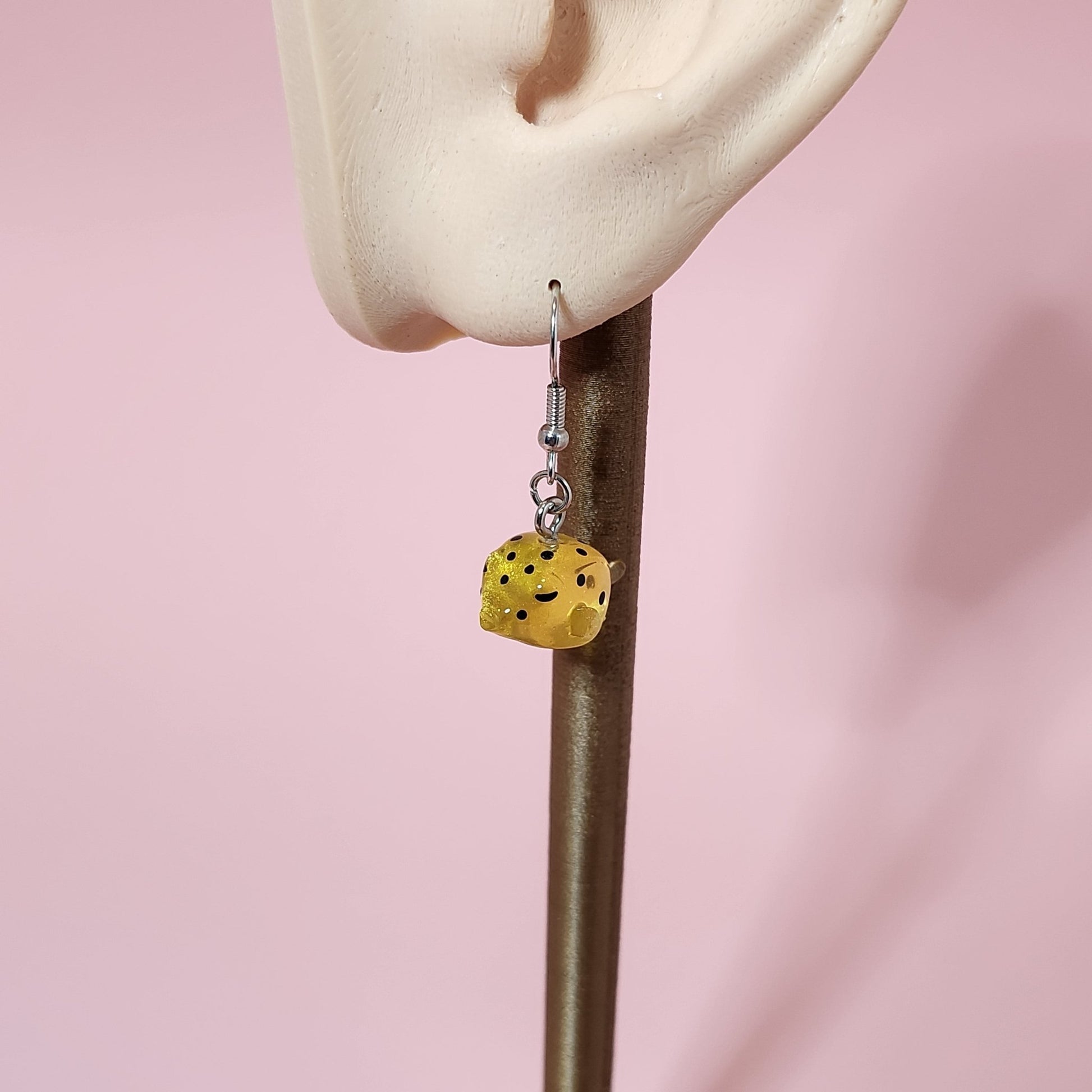 Boxfish earrings