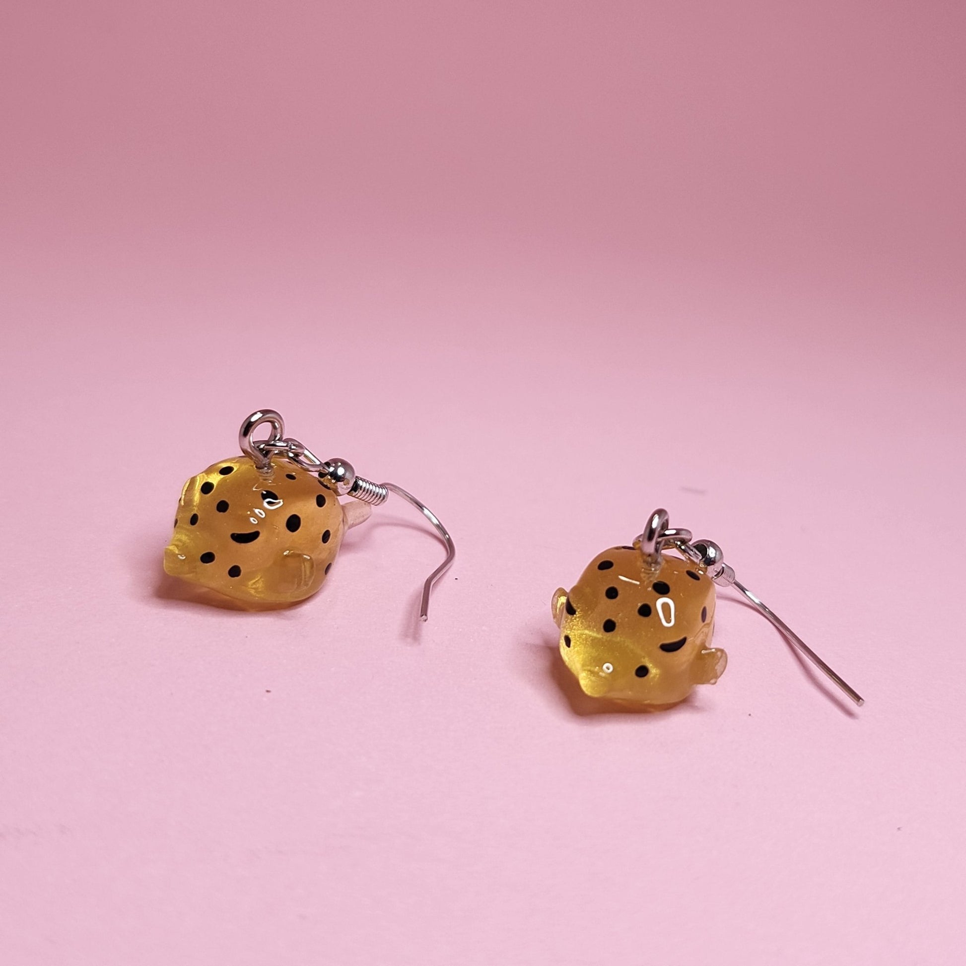 Boxfish earrings