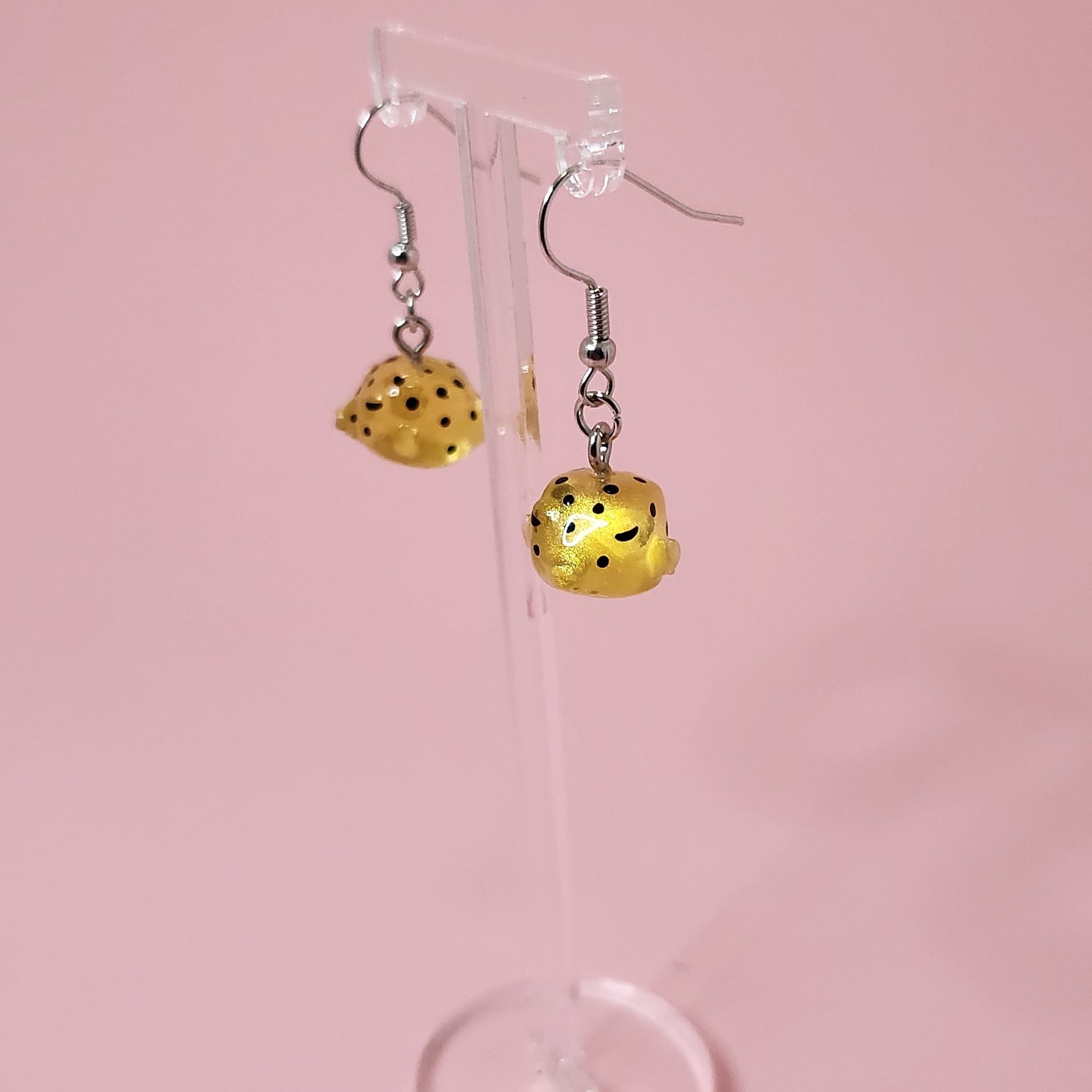 Boxfish earrings