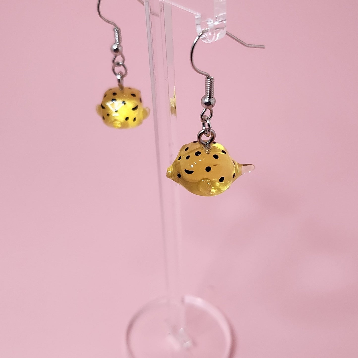 Boxfish earrings