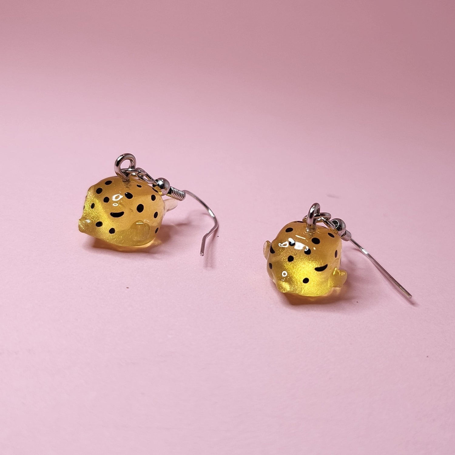 Boxfish earrings