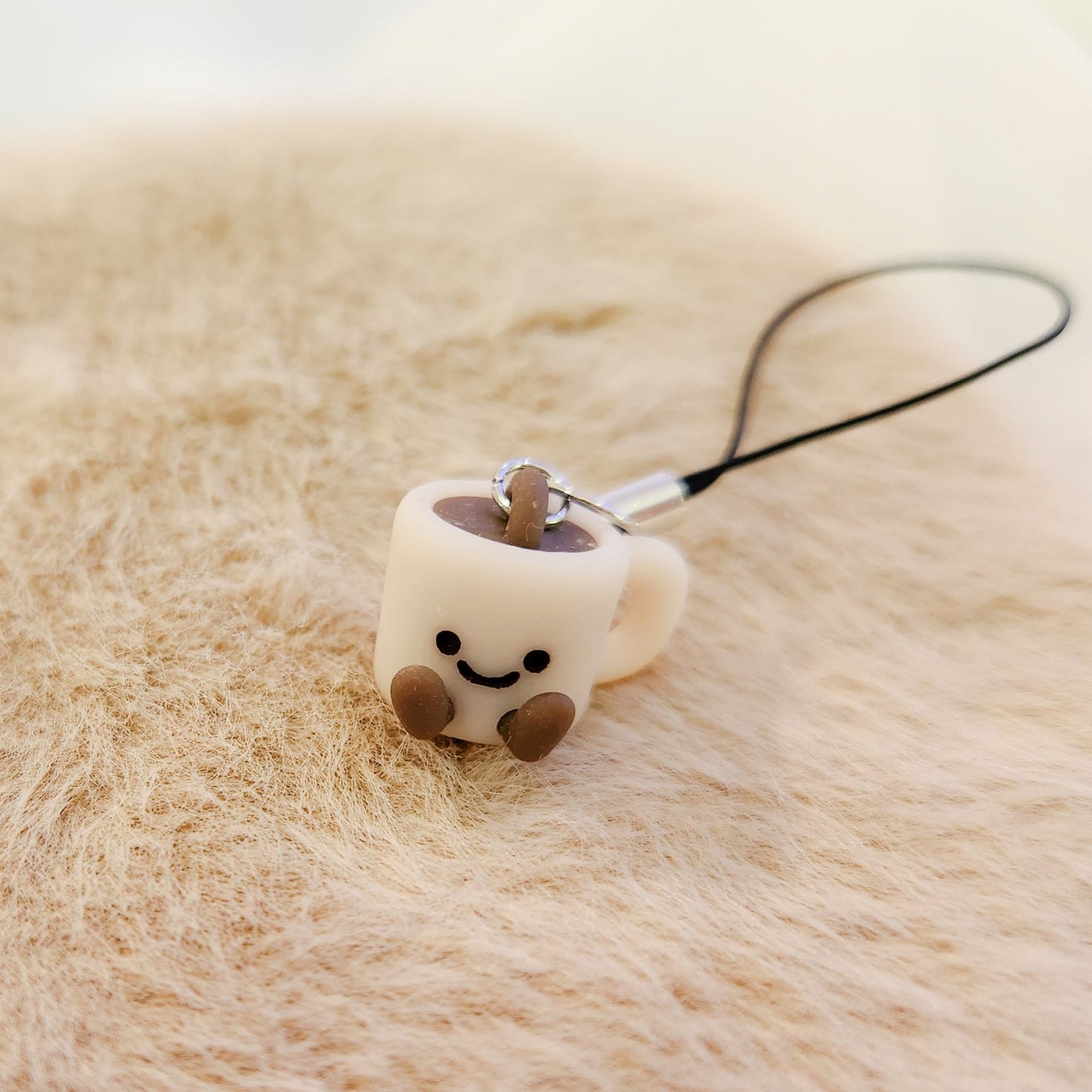 Coffee cup charm