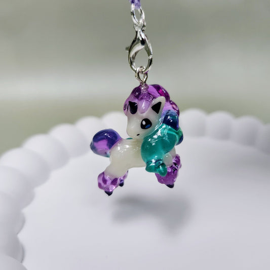 Galarian ponyta charm