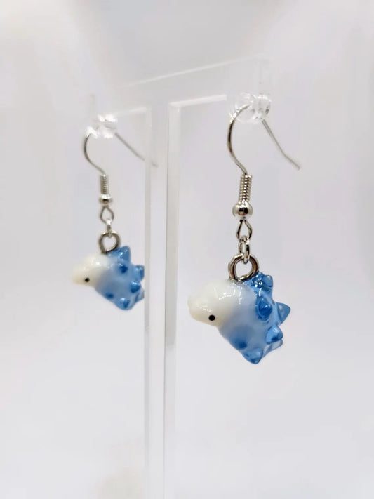 Pokemon Inspired Snom dangle drop earrings