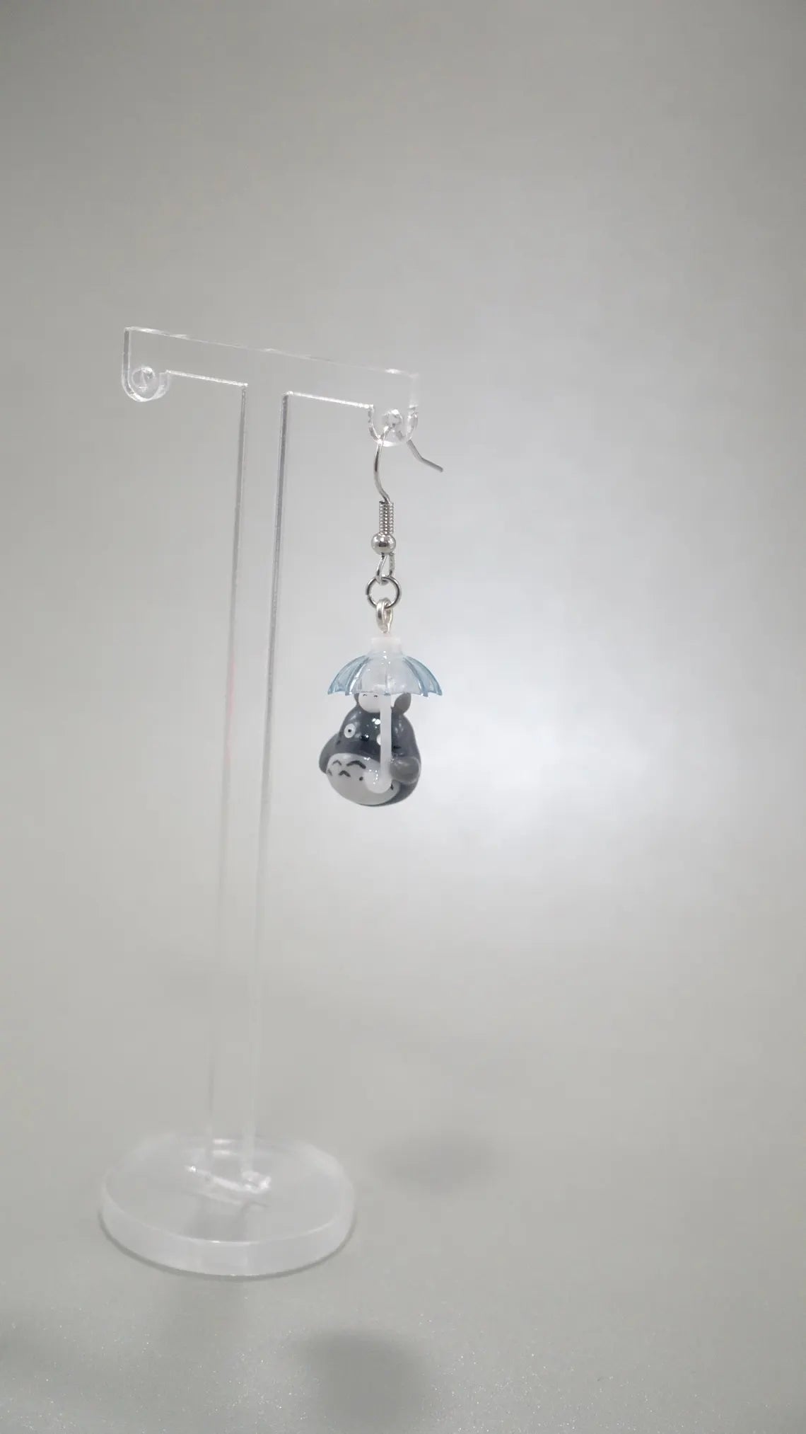 Studio Ghibli Inspired Totoro dangle drop earrings