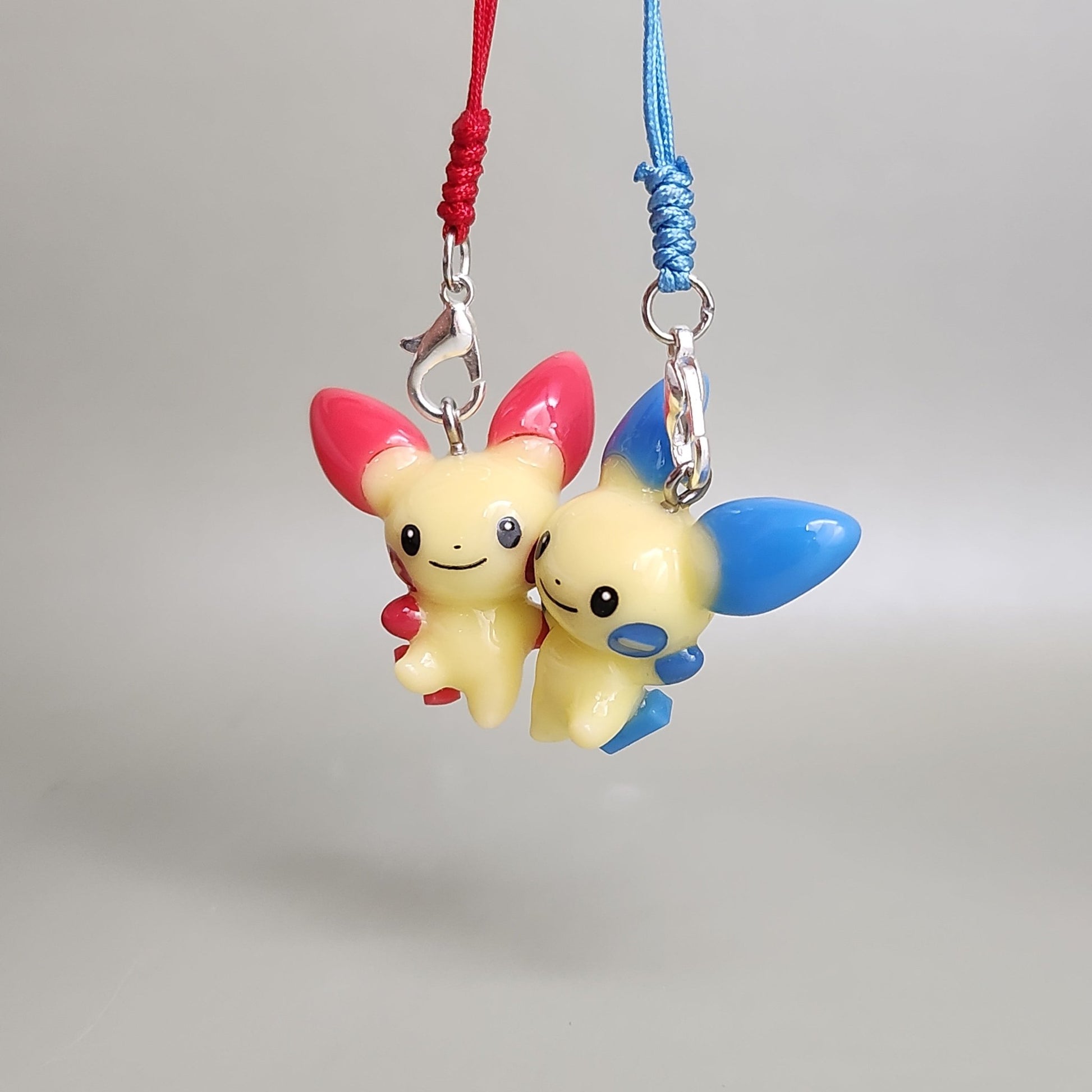 Plusle and Minun Magnetic Pair Charms