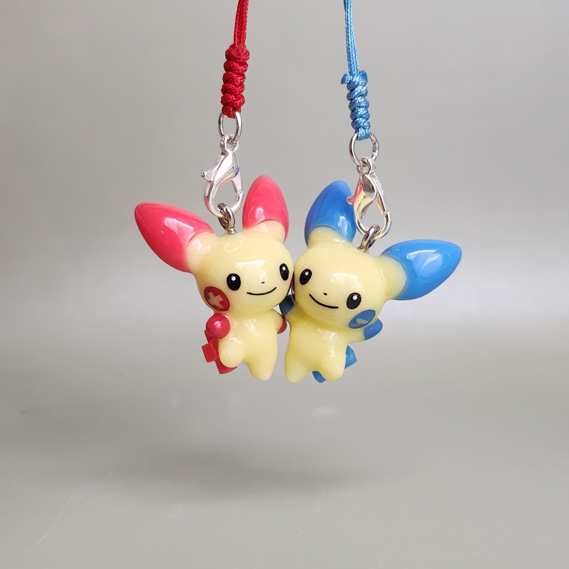 Plusle and Minun Magnetic Pair Charms