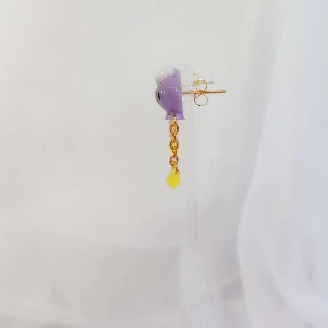 Pokemon Inspired Drifloon earrings/ear studs