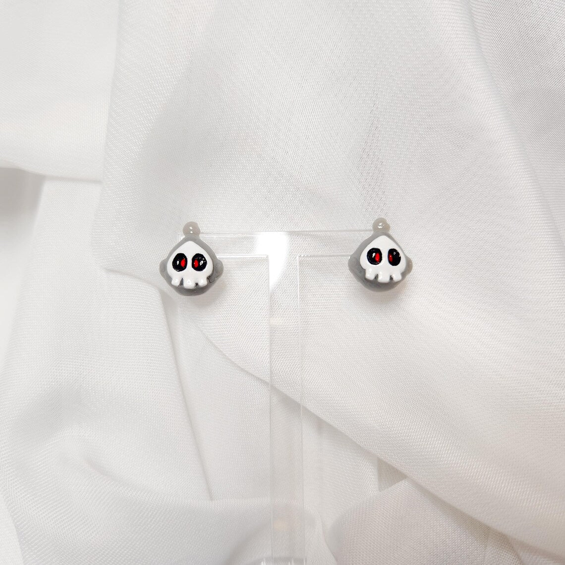 Pokemon Inspired Duskull earrings/ear studs