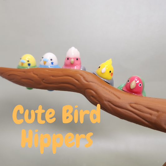 Cute Bird Peeker / Hipper charm