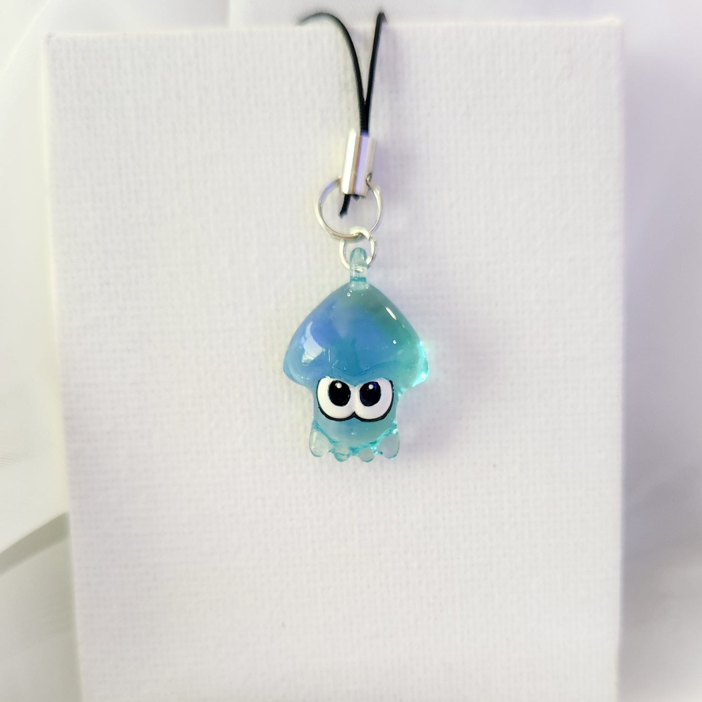 Splatoon squid charm