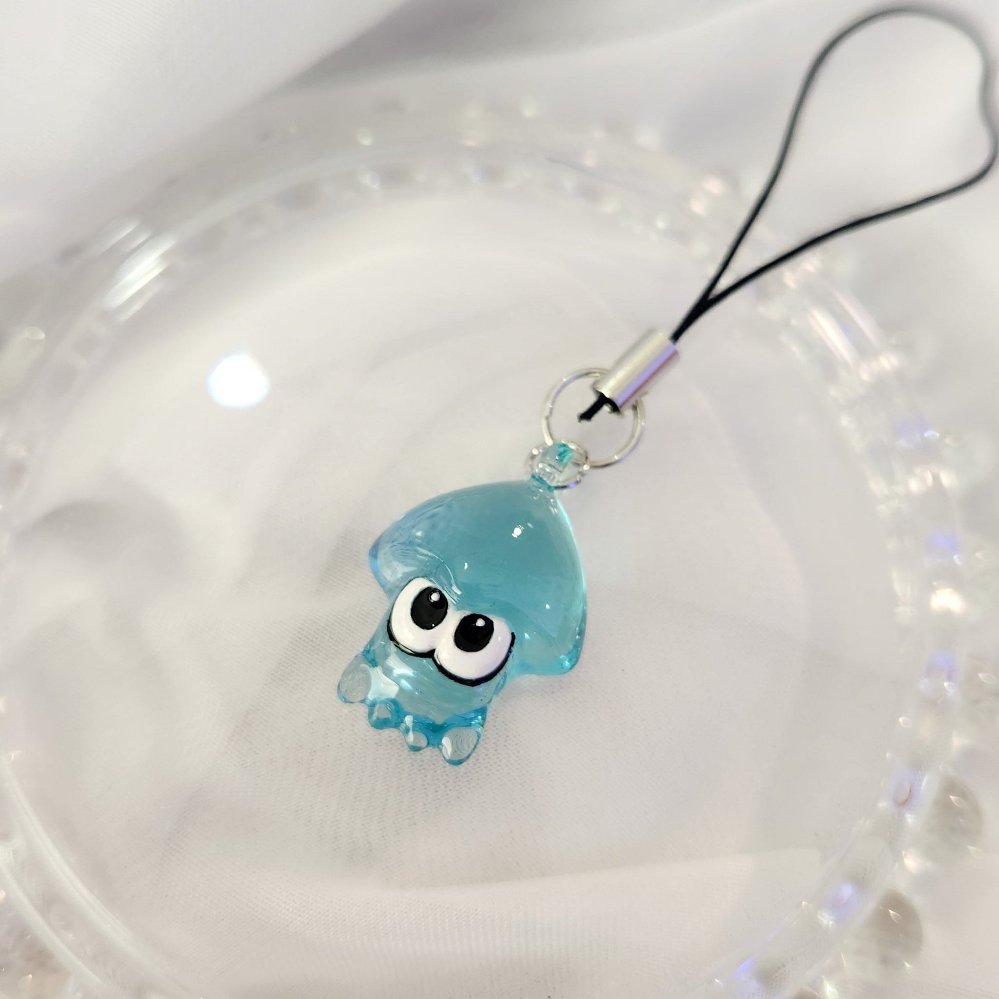 Splatoon squid charm