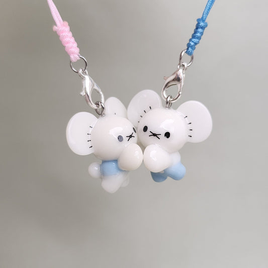 Tandemaus Inspired Couple Magnetic Pair Charms